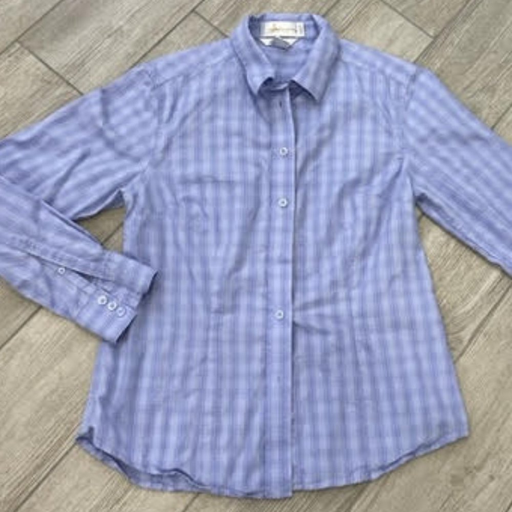 IL MIGLIORE Ladies Primalux  LS Plaid Shirt